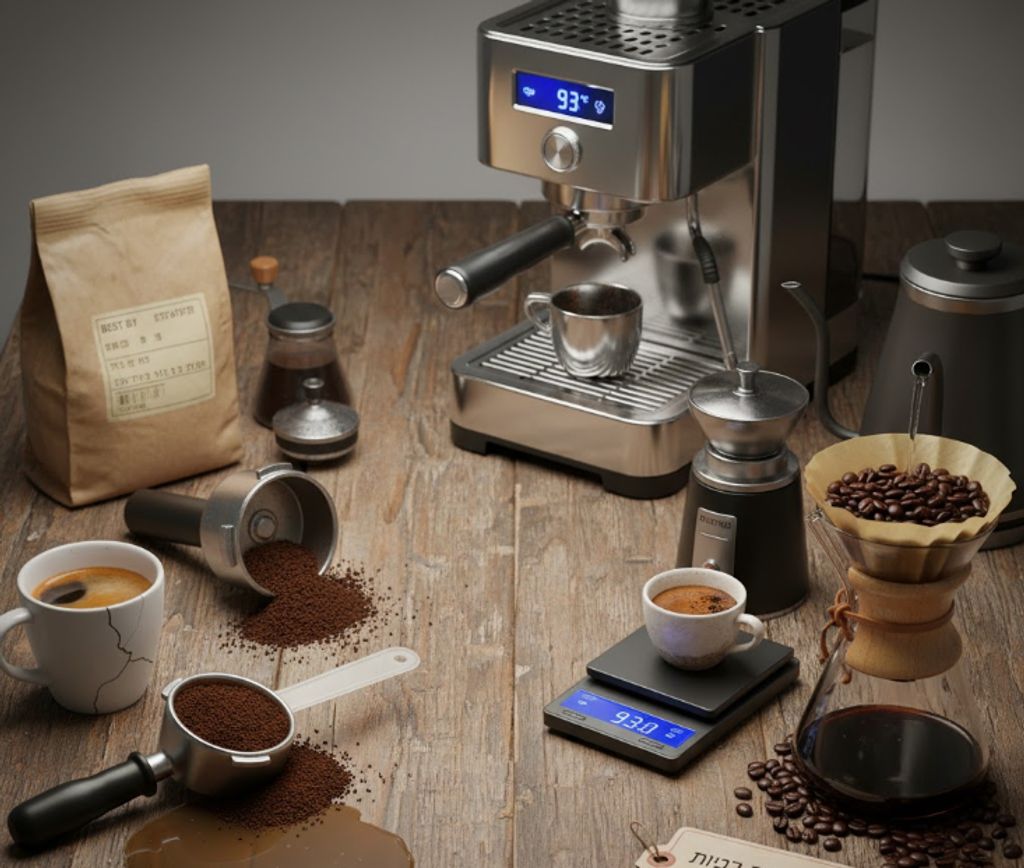 https://www.vero-cafe.co.il/ טעויות נפוצות בהכנת קפה