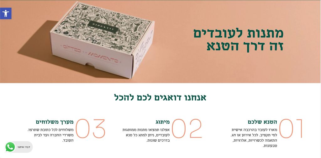 דרך הטנא מתנות לעובדים דרך הטנא